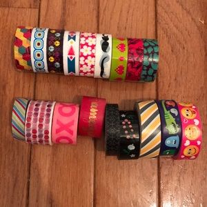 Set of 18 Washi Tapes